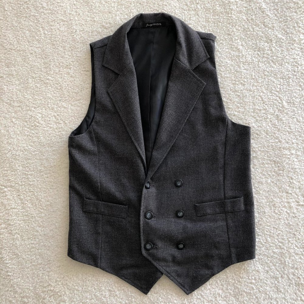 Foreign Exchange Dark Gray Vest